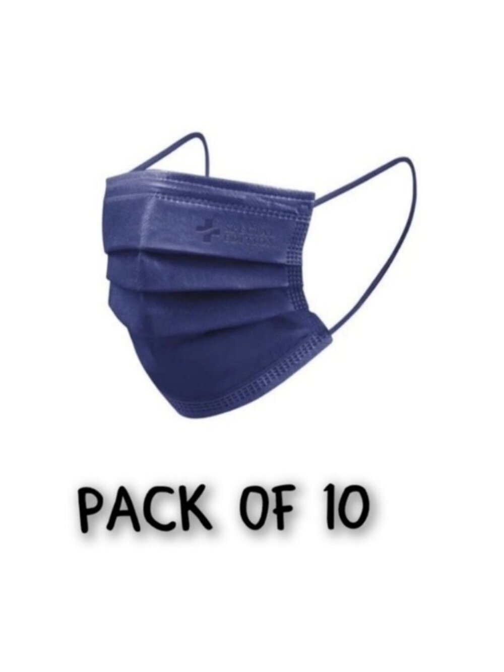 Medic Therapeutics Face masks. PACK OF 10-BLUE-NEW